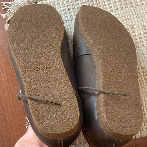 Clarks Men’s Shoes Size 9 - Picture 5 of 6